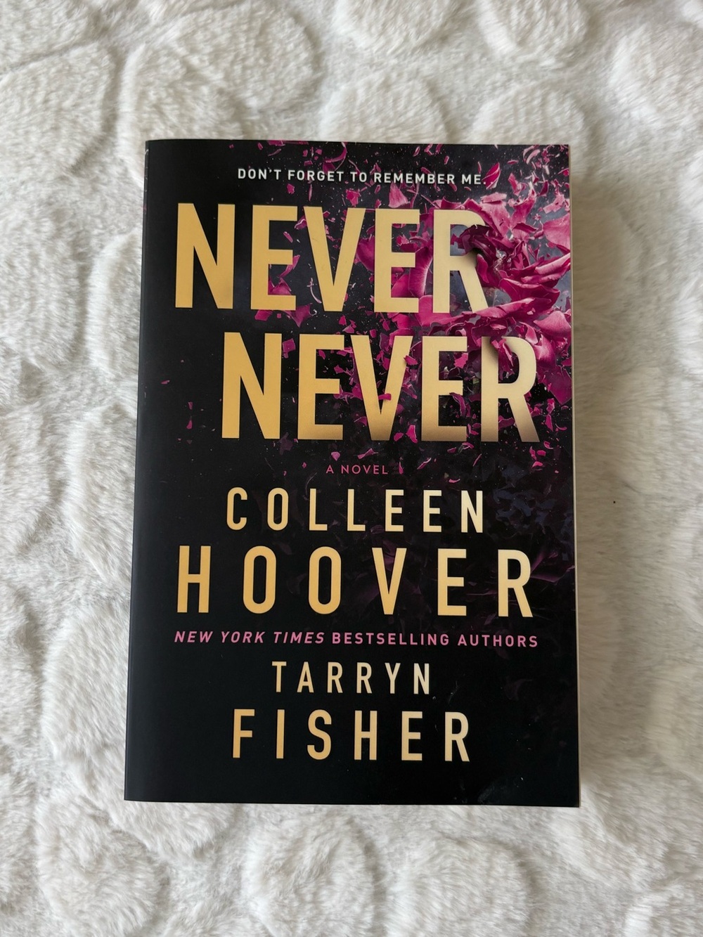 Never Never by Colleen Hoover and Tarryn Fisher - Paperback Novel